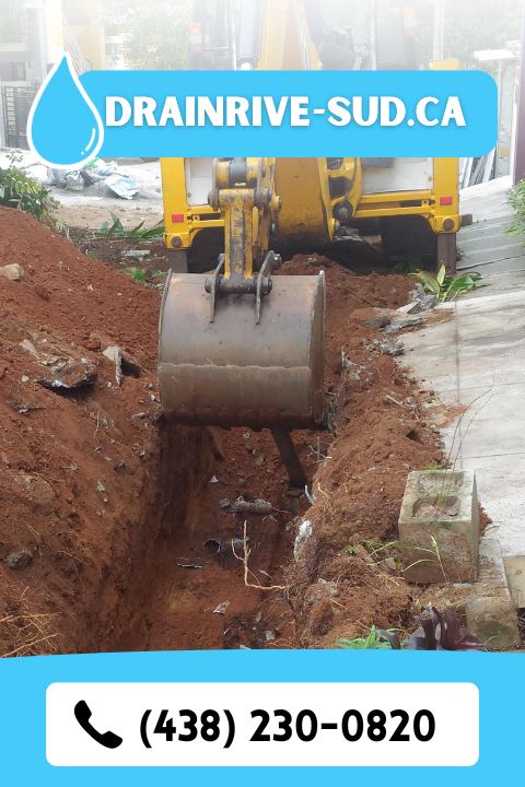 entreprise specialisee en drain rive sud de montreal monteregie droite